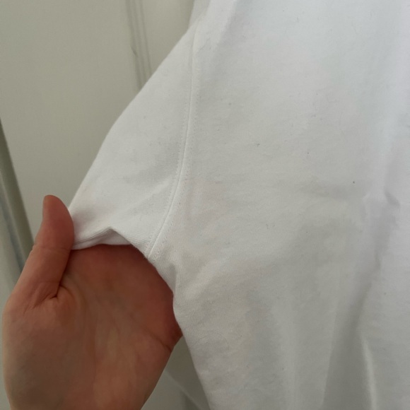 Okay to Rest Long Sleeve White Tee XL - Picture 9 of 9